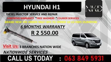 HYUNDAI H1 DIESEL INJECTORS BLUFF KWAZULU NATAL 