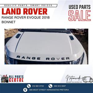 Land Rover Range Rover Evoque 2018 Bonnet 