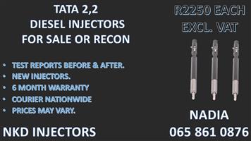 DIESEL INJECTORS FOR SLAE FOR TATA 2.2 - FAST DELIVERY