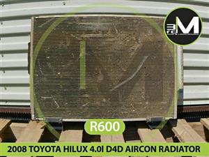 2008 TOYOTA HILUX 4.0L VVTi / D4D AIRCON RADIATOR