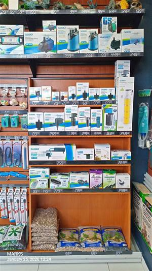 Aquarium submersible pond pumps