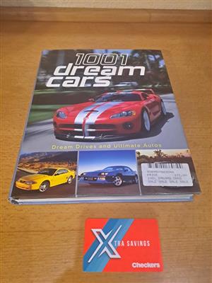 1001 Dream Cars Coffee Table Book - Pre-Loved & Well-Kept!