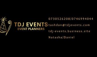 TDJ EVENTS, planning your next wedding, birthday or and event your heart desires