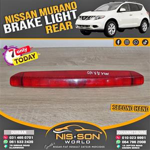 NISSAN MURANO BRAKE LIGHT