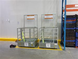 Forklift Safety Cage Department of labour compliant and ISO9001:2008 certified Unit 