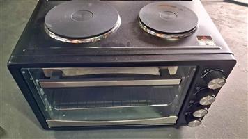 2 plate stove and oven