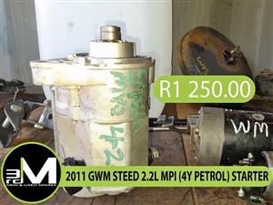 2011 GWM STEED 2.2L MPI (4Y PETROL) STARTER