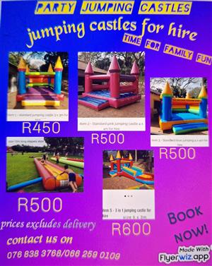 Jumping castles for hire