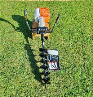 Kasei ground auger.  GARDEN MARKET PLACE.  Q Gardens Road, HILLCREST.