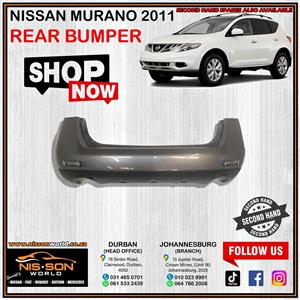 NISSAN MURANO 2011 REAR BUMPER