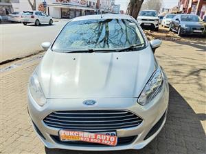 2014 FORD FIESTA 1.4 ECOBOOST MANUAL PETROL SILVER COLOUR
