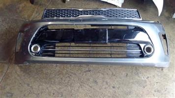 Kia pegas bumper