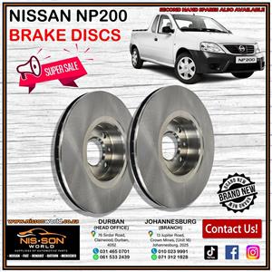 NISSAN NP200 BRAKE DISCS