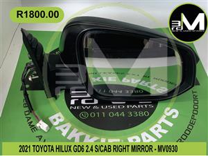 Mirror- Right side - Toyota Hilux GD6