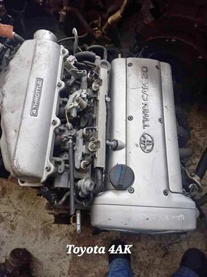 TOYOTA 4AK ENGINE AVAILABLE