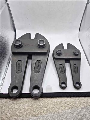 Two replacement heads for a bolt cutter. 42" and 24"