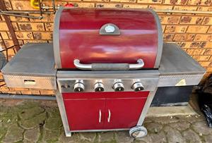 ALVA 4 burner gas braaier for sale