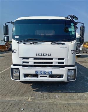 Isuzu fvm1200 tag axle dropside