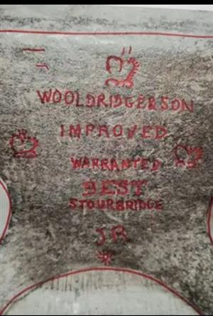 Blacksmith Anvil, Stourbridge, Woodridge and Son, JRa