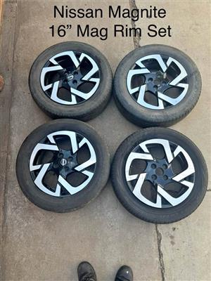 Nissan Magnite 16” Mag Rim Set
