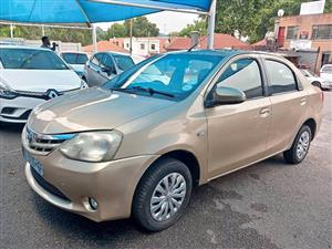 2015 TOYOTA ETIOS 1.5 SEDAN  Transmission: Manual  Mileage: 87000km  Fueltype: Petrol  Gold