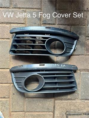 VW Jetta 5 Fog Cover Grill Set
