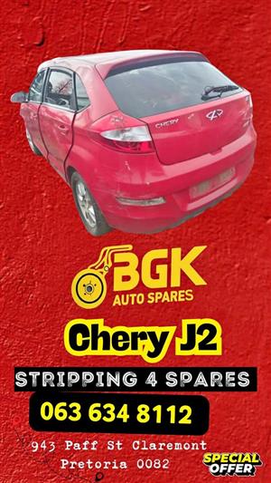 Chery J2 stripping for spares