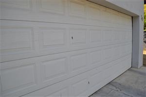Garage Door, frame and motor 