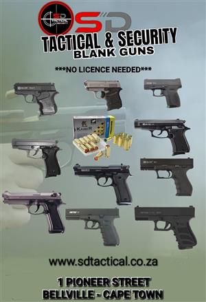 Blank Guns Blank Pepper Guns