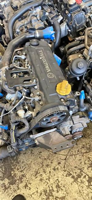 Opel Corsa y17dt. Head block sump.