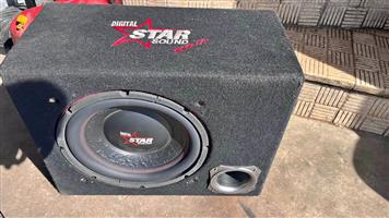 Single Starsound Subwoofer with Box