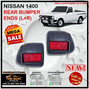 NISSAN 1400 REAR BUMPER ENDS L/R