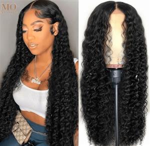 26 INCH CURLY FRONT LACE WIG