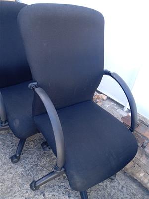 High back office chairs