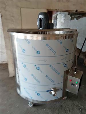 1000 liters electric oil jacketed pots on special