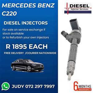 Mercedes Benz C220 Diesel Injectors for sale