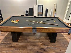 C.C. Steepleton & Co. Billiard Table