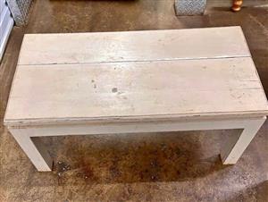 Rectangular oak coffee table