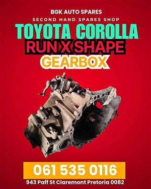 Toyota run x shape gearbox