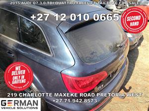 Audi Q7 3.0 tdi quattro facelift tailgate for sale – used