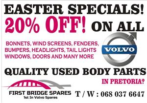 Quality Volvo Body Parts for SALE!