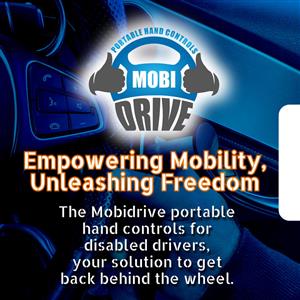 Portable Hand Controls for Disabled Drivers | No Vehicle Modifications Needed |