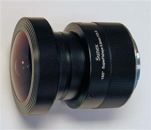 Sunex 5.6mm f/5.6 SuperFisheye Fixed Focus Lens for Canon DSLR/SLR