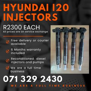 HYUNDAI I20 INJECTORS FOR SALE WITH WARRANTY INCLUDED 