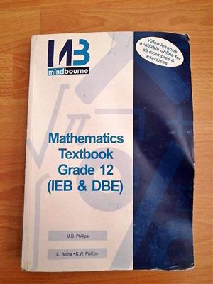 Mathematics textbook grade 12