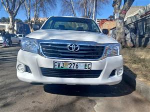 2012 Toyota Hilux single cab 2.5 Diesel, Manual, White, Leather seat,