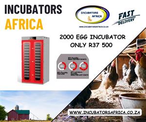 2000  Egg Incubator & Hatchery Roller