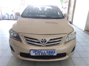 2013 Gold toyota corolla professional 1.3  miliage 71,000 km manual petrol price 