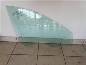 Opel Corsa B gamma right front door glass original GM