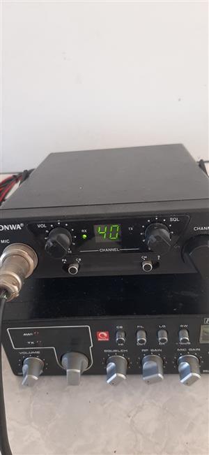 2 X Two-way / CB radios